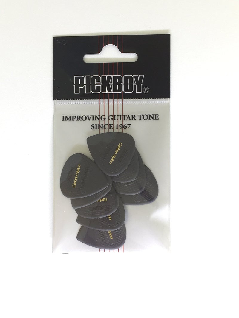 Pickboy Edge, Sharp Tip, Carbon/Nylon, 1.14mm, 10 picks - Image 3